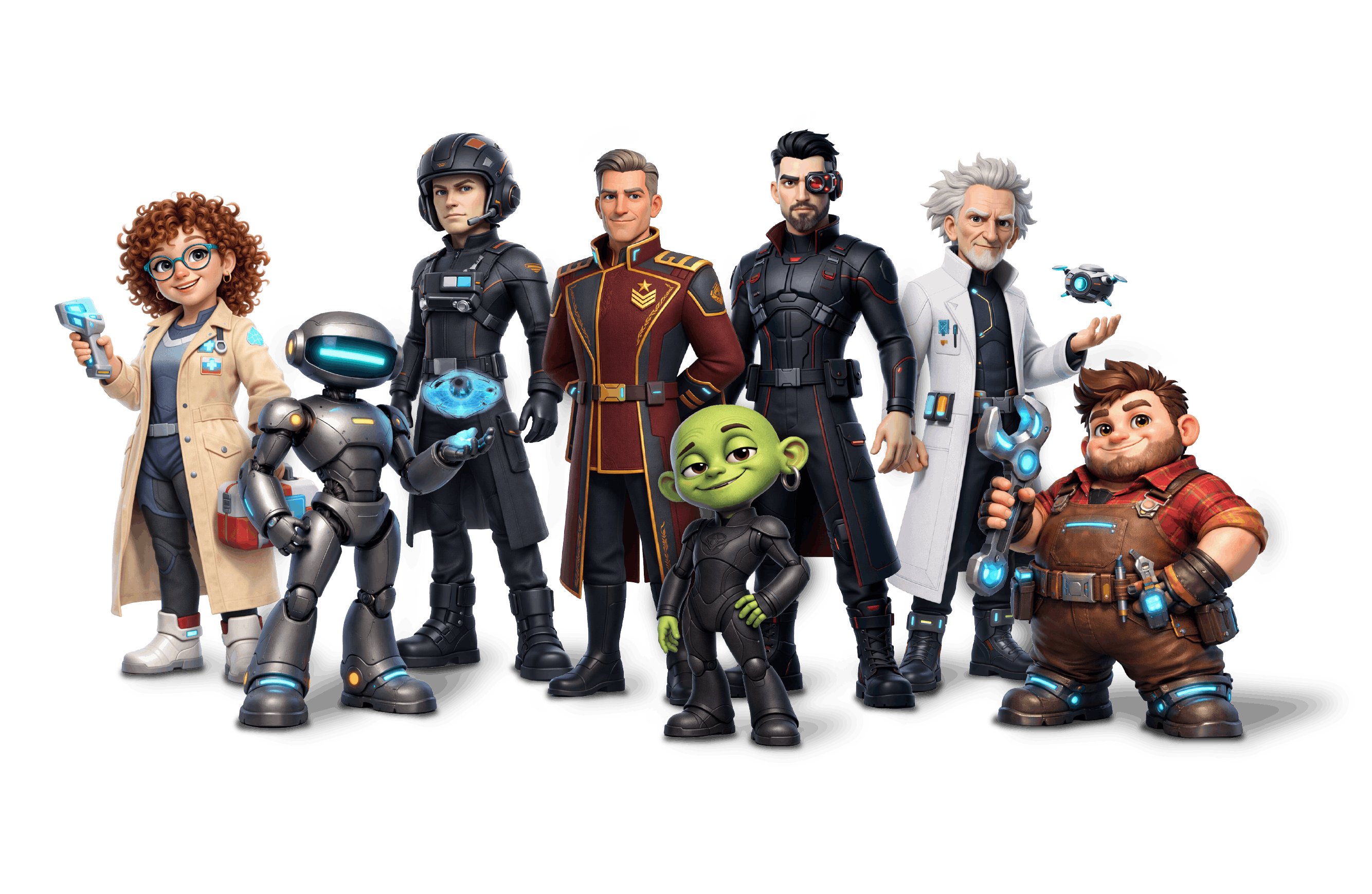 Stanbol Games Karakterleri